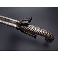 Armes de Poing DAGUE DE CHASSE PISTOLET DOUBLE CANONS A SYSTEME DUMONTHIER  CALIBRE 10.5MM  -  FRANCE XIXè {PRODUCT_REFERENCE} -