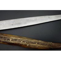Coutellerie IMPOSANT COUTEAU PLIANT NAVAJA ESPAGNOL CATALOGNE DU SUD 86.5CM DATE 1883 - ESPAGNE XIXè {PRODUCT_REFERENCE} - 6