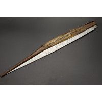 Coutellerie IMPOSANT COUTEAU PLIANT NAVAJA ESPAGNOL CATALOGNE DU SUD 86.5CM DATE 1883 - ESPAGNE XIXè {PRODUCT_REFERENCE} - 8