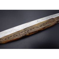 Coutellerie IMPOSANT COUTEAU PLIANT NAVAJA ESPAGNOL CATALOGNE DU SUD 86.5CM DATE 1883 - ESPAGNE XIXè {PRODUCT_REFERENCE} - 12