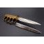 COUTEAU POIGNARD DE TRANCHEE US 1918 TRENCH KNIFE THIERS AU LION- USA PREMIERE GUERRE MONDIALE
