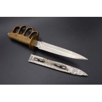 Militaria COUTEAU POIGNARD DE TRANCHEE US 1918 TRENCH KNIFE THIERS AU LION- USA PREMIERE GUERRE MONDIALE {PRODUCT_REFERENCE} - 3