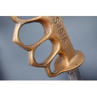 Militaria COUTEAU POIGNARD DE TRANCHEE US 1918 TRENCH KNIFE THIERS AU LION- USA PREMIERE GUERRE MONDIALE {PRODUCT_REFERENCE} - 1