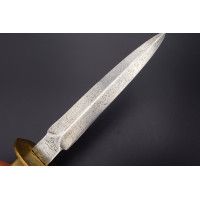 Militaria COUTEAU POIGNARD DE TRANCHEE US 1918 TRENCH KNIFE THIERS AU LION- USA PREMIERE GUERRE MONDIALE {PRODUCT_REFERENCE} - 1