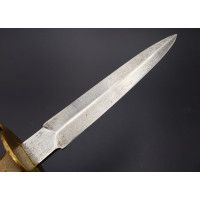 Militaria COUTEAU POIGNARD DE TRANCHEE US 1918 TRENCH KNIFE THIERS AU LION- USA PREMIERE GUERRE MONDIALE {PRODUCT_REFERENCE} - 1