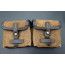 WW2 PORTE CHARGEURS   MAUSER G43 K43  DE 1944 EN TOILE ET CUIR - ALLEMAGNE SECONDE GUERRE MONDIALE
