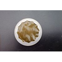 Militaria WW1  VERRE POUR OCULAIRE DE MASQUE A GAZ M2B - FRANCE PREMIERE GUERRE MONDIALE {PRODUCT_REFERENCE} - 2
