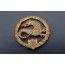WW1 INSIGNE SALAMANDRE ARTILLERIE SPECIALE TANKISTE A.S.17 / A.S.18 SECOND MODELE - FRANCE PREMIERE GUERRE
