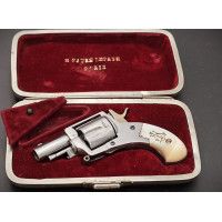 Armes de Poing REVOLVER "THE PUPPY"  FAURÉ LEPAGE À PARIS  CALIBRE 7MM CF - COFFRET FORME ÉTUI CIGARRE   FRANCE XIXè 129588 8 - 