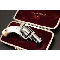 Armes de Poing REVOLVER "THE PUPPY"  FAURÉ LEPAGE À PARIS  CALIBRE 7MM CF - COFFRET FORME ÉTUI CIGARRE   FRANCE XIXè 129588 8 - 