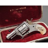 Armes de Poing REVOLVER "THE PUPPY"  FAURÉ LEPAGE À PARIS  CALIBRE 7MM CF - COFFRET FORME ÉTUI CIGARRE   FRANCE XIXè 129588 8 - 