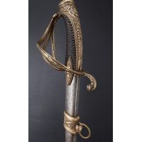 Catalogue Magasin SABRE D'OFFICIERS SUPERIEURS D'ARTILLERIE A CHEVAL DE LA GARDE ROYALE MONTURE A LA CHASSEUR - FRANCE RESTAURAT