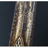 Catalogue Magasin SABRE D'OFFICIERS SUPERIEURS D'ARTILLERIE A CHEVAL DE LA GARDE ROYALE MONTURE A LA CHASSEUR - FRANCE RESTAURAT