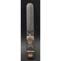 Art du Japon RARE KOZUKA SHAKUDO EN FORME DE CARQUOIS UTSUBO - JAPON PERIODE EDO (1615-1868) {PRODUCT_REFERENCE} - 12