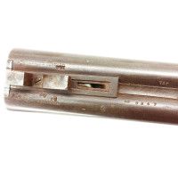 Armes Longues FUSIL DE CHASSE A PERCUSSION CENTRALE CANON DAMAS BERNARD CALIBRE 24/65 75CM BOUNIN MARSEILLE 1845-1900  - BELGIQU