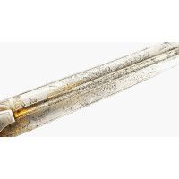 Armes Blanches RARE DAGUE DE VÉNERIE EN ARGENT SIGNÉE MANCEAUX A PARIS LAME KLINGHENTAL COULAUX FRERES  - FRANCE FIN DU PREMIER 