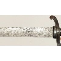 Armes Blanches IMPORTANT COUTEAU DE VÉNERIE PAR GASTINNE RENETTE ARQUEBUSIER DE L'EMPEREUR A PARIS - FRANCE SECOND EMPIRE {PRODU