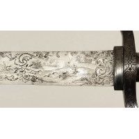 Armes Blanches IMPORTANT COUTEAU DE VÉNERIE PAR GASTINNE RENETTE ARQUEBUSIER DE L'EMPEREUR A PARIS - FRANCE SECOND EMPIRE {PRODU