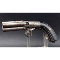 Catalogue Magasin REVOLVER POIVRIERE MARIETTE BREVETÉ 1850 4 CANONS A PERCUSSION CALIBRE 9MM 147218.45 - 1