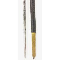 Armes Blanches FORTE ÉPÉE DE CAVALERIE BROADSWORD DE LA GENDARMERIE ÉCOSSAISES MAISON DU ROI  - FRANCE FIN XVIIè GUERRE DE SEPT 