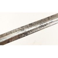 Armes Blanches FORTE ÉPÉE DE CAVALERIE BROADSWORD DE LA GENDARMERIE ÉCOSSAISES MAISON DU ROI  - FRANCE FIN XVIIè GUERRE DE SEPT 
