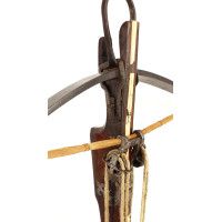 Armes Blanches ARBALÈTE À MOUFLE MILITAIRE FRANCAISE XVIè DITE A GUINDEAU - FRANCE ANCIENNE MONARCHIE {PRODUCT_REFERENCE} - 9
