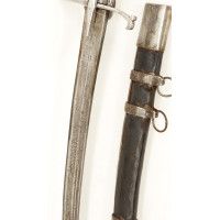 Armes Blanches SABRE DES HUSSARDS AILÉS HUNGARO POLONAIS XVIIè AU SERVICE DU ROI LOUIS XIV VERS 1680 / 1700 - FRANCE ANCIENNE MO