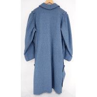 Militaria CAPOTE MANTEAU D'INFANTERIE MODELE 1915 DRAP BLEU HORIZON REUTLISATION TAILLEUR - FRANCE WW1 PREMIERE GUERRE MONDIALE 