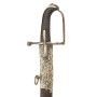 Armes Blanches SABRE DE HUSSARD EN LAITON ARGENTÉ DU GENERAL DE ROSSI REGIMENT ROYAL CORSE  -  FRANCE FIN XVIIIè {PRODUCT_REFERE