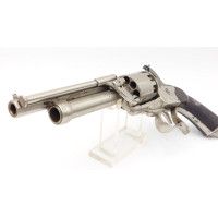 Catalogue Magasin CIVIL WAR LE MAT REVOLVER DU COLONEL LEMAT MODELE 1862 PARISIEN À PERCUSSION CAL.42 NUMÉRO 877 - FRANCE XIXE {