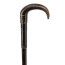 SOLIDE CANNE FUSIL TYPE DUMONTHIER CULASSE CHASSEPOT  CALIBRE 12MM POIGNEE CORNE BOVINE - FRANCE XIXè