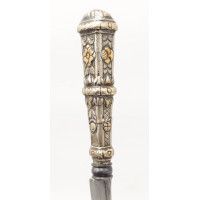 Coutellerie COUTEAU STYLET  URUGUAY   KNIFE CUCHILLO   EN ARGENT ET VERMEIL  XIXè {PRODUCT_REFERENCE} - 3