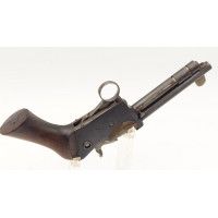 Catalogue Magasin RARE  PISTOLET A SYSTEME  MARIUS BERGER A PARIS  MODELE 1881 TYPE VOLCANIC A LEVIER SOUS GARDE MAGASIN TUBULAI