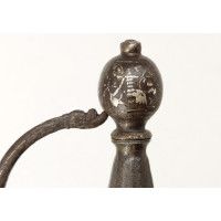 Armes Blanches ÉPÉE DE COUR TOUT ACIER NIELÉE ARGENT SIGNÉE POUSSET A PARIS EPOQUE LOUIS XV - FRANCE ANCIENNE MONARCHIE {PRODUCT