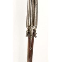 Armes Longues VERNEY-CARRON  VCF PARIS  FUSIL CHASSE JUXTA  CALIBRE 20-65 PERCUSSION CENTRALE CHIENS EXTERIEUR - FRANCE XIXè {PR