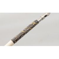 Art du Japon PORTE PLUME JAPONAIS EN ARGENT ET OR - JAPON EPOQUE MEIJI {PRODUCT_REFERENCE} - 4