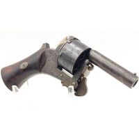 Armes de Poing RARE REVOLVER FAURÉ LEPAGE & LEPAGE MOUTIER A PARIS MODÈLE 1865 CALIBRE 7MM PERCUSSION CENTRALE - FRANCE XIXè {PR
