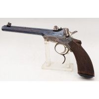 Armes de Poing PISTOLET DE TIR MONO COUP A BRISURE CALIBRE 22 BREVET COUNET - BELGIQUE XIXè {PRODUCT_REFERENCE} - 3