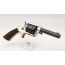 REVOLVER TRANTER EN LAITON ARGENTE  CALIBRE 32 RF ANNULAIRE SIMPLE ACTION