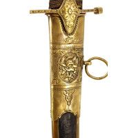Armes Blanches SABRE D'OFFICIER SUPÉRIEUR DE CHASSEURS À CHEVAL MODÈLE 1790 PAR LIGER À PARIS - FRANCE ANCIENNE MONARCHIE {PRODU
