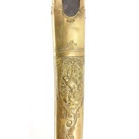 Armes Blanches SABRE D'OFFICIER SUPÉRIEUR DE CHASSEURS À CHEVAL MODÈLE 1790 PAR LIGER À PARIS - FRANCE ANCIENNE MONARCHIE {PRODU