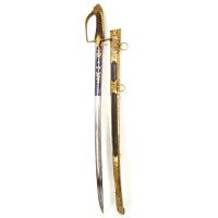 Armes Blanches SABRE D'OFFICIER SUPÉRIEUR DE CHASSEURS À CHEVAL MODÈLE 1790 PAR LIGER À PARIS - FRANCE ANCIENNE MONARCHIE {PRODU