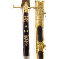 Armes Blanches SABRE D'OFFICIER SUPÉRIEUR DE CHASSEURS À CHEVAL MODÈLE 1790 PAR LIGER À PARIS - FRANCE ANCIENNE MONARCHIE {PRODU