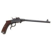 Armes de Poing PISTOLET DE TIR FRANCOTTE A LIEGE CALIBRE 6MM ou 22 SHORT MEYERS-COUNE - BELGIQUE XIXè {PRODUCT_REFERENCE} - 4