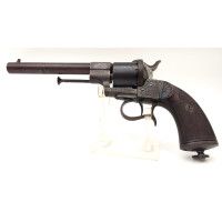 Armes de Poing REVOLVER EUGENE LEFAUCHEUX NVENTION BREVETE CALIBRE 12MM A BROCHE {PRODUCT_REFERENCE} - 1