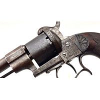 Armes de Poing REVOLVER EUGÈNE LEFAUCHEUX INVENTION BREVETÉ CALIBRE 12MM À BROCHE - FRANCE XIXè {PRODUCT_REFERENCE} - 2