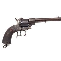 Armes de Poing REVOLVER EUGENE LEFAUCHEUX NVENTION BREVETE CALIBRE 12MM A BROCHE {PRODUCT_REFERENCE} - 3