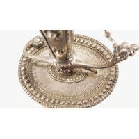 Armes Blanches LUXUEUSE ÉPÉE DE COUR EN ARGENT ÉPOQUE LOUIS XVI LAME BLEUIE DORÉE - FRANCE ANCIENNE MONARCHIE {PRODUCT_REFERENCE