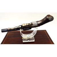 Armes de Poing REVOLVER HOULLIER BLANCHARD BREVETÉ À PARIS EN CASSETTE OUTILS RECHARGEMENT CALIBRE 31 VERS 1855 - FRANCE XIXè {P