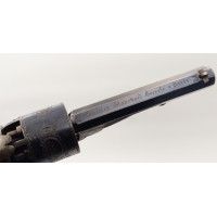 Armes de Poing REVOLVER HOULLIER BLANCHARD BREVETÉ À PARIS EN CASSETTE OUTILS RECHARGEMENT CALIBRE 31 VERS 1855 - FRANCE XIXè {P
